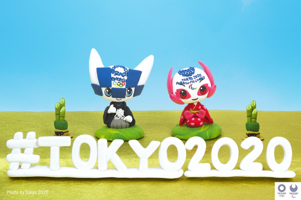 מתוך הטוויטר של טוקיו 2020 - קמעות המשחקים