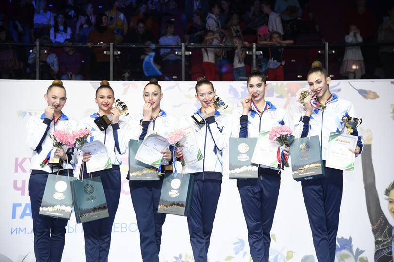 התעמלות אמנותית נבחרת ישראל מדליית ארד במוסקבה