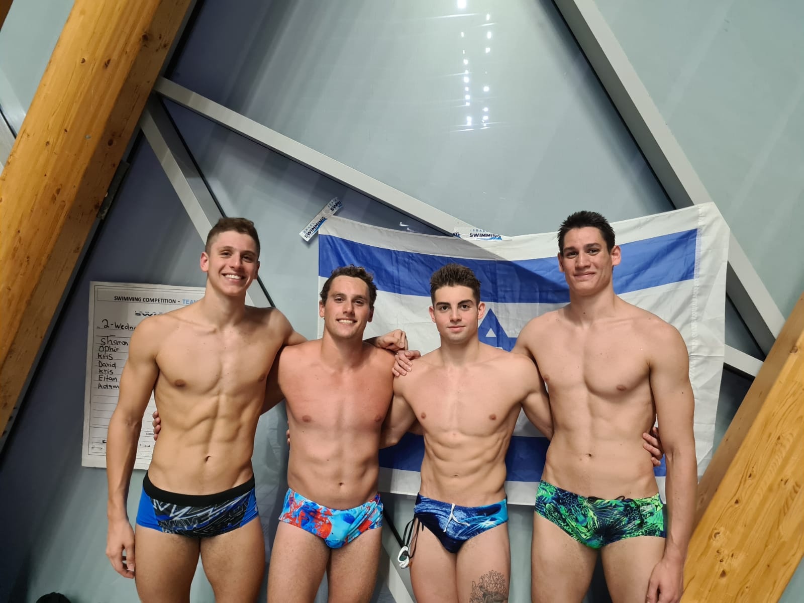 רביעיית-שליחים-ישראל-אליפות-אירופה-בבריכות-קצרות-2021