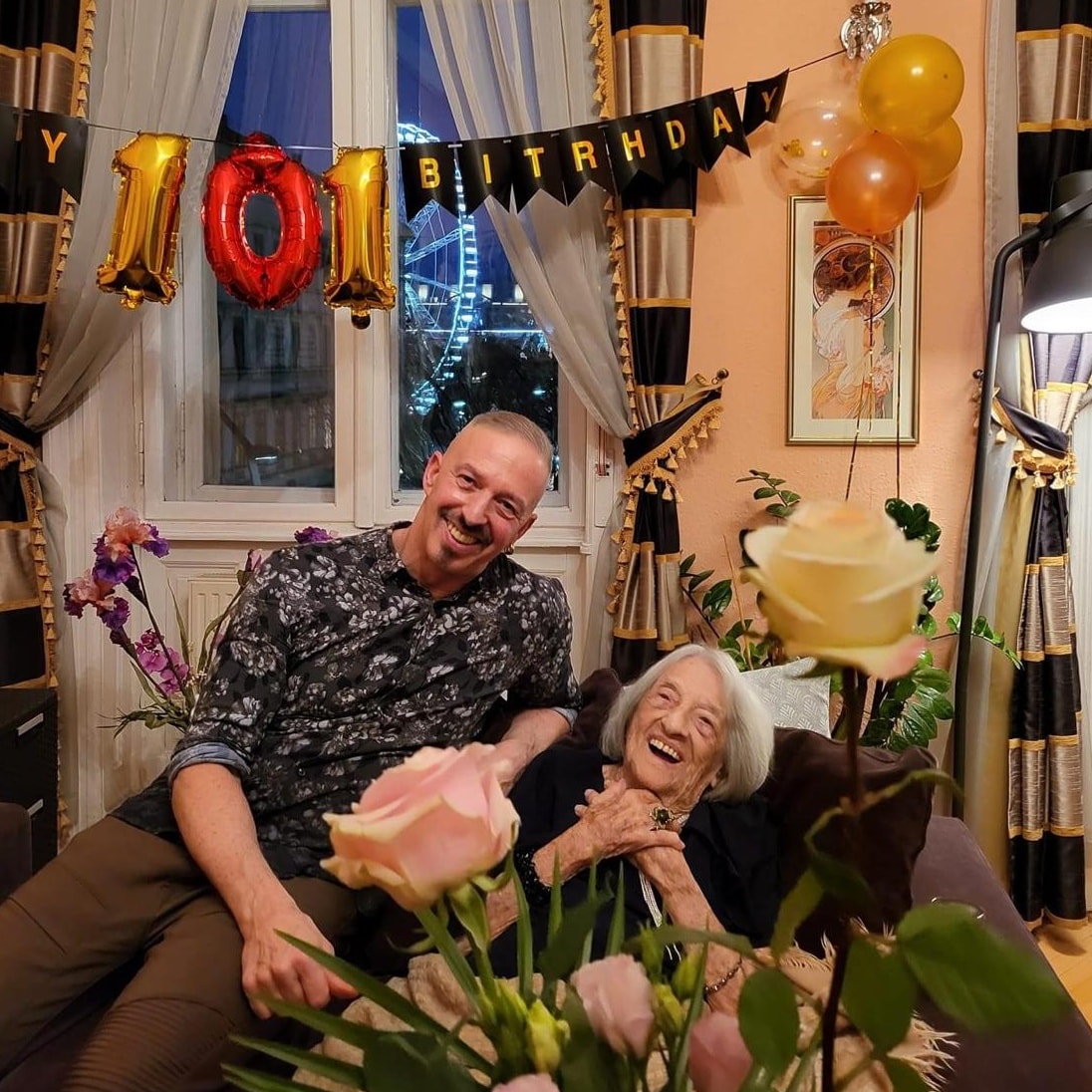 אגנס קלטי יום הולדת 101